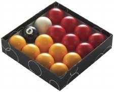 PowerGlide Pool Balls (1 7/8" -  47.5mm) Reds & Yellows